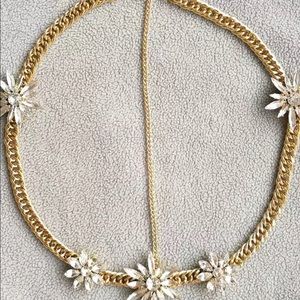 Summer Luxury Crystal Flower Head Jewelry Hair